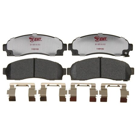 R/M Brakes BRAKE PADS OEM OE Replacement Hybrid Technology Includes Mounting Hardware EHT913H